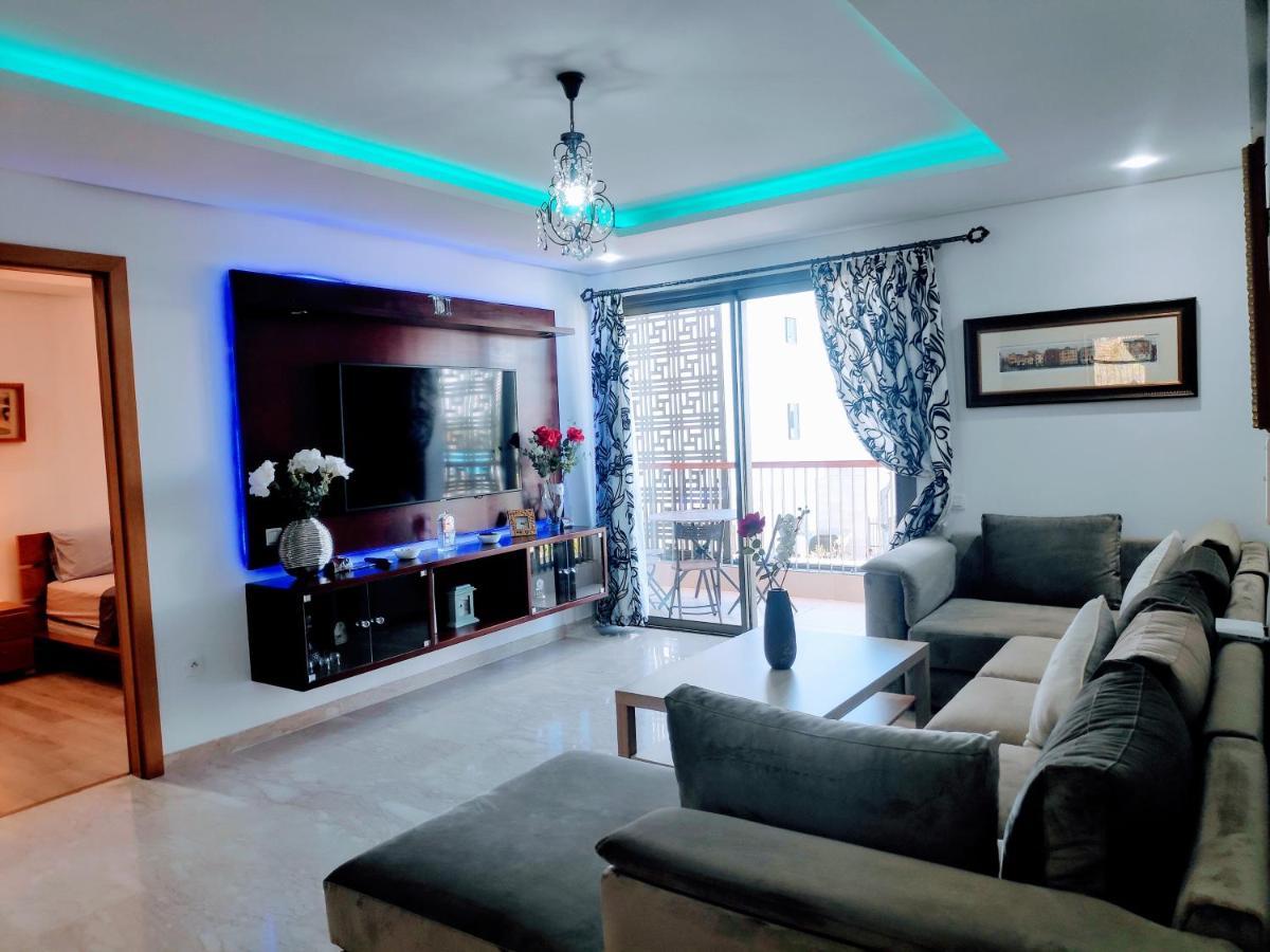 La Marina Luxury Apartment Fully Furnished Free Wifi, High Standard Residence, Amazing Prime Location Close To Restaurants, Transport, Beach And Bouregreg River Salé Luaran gambar